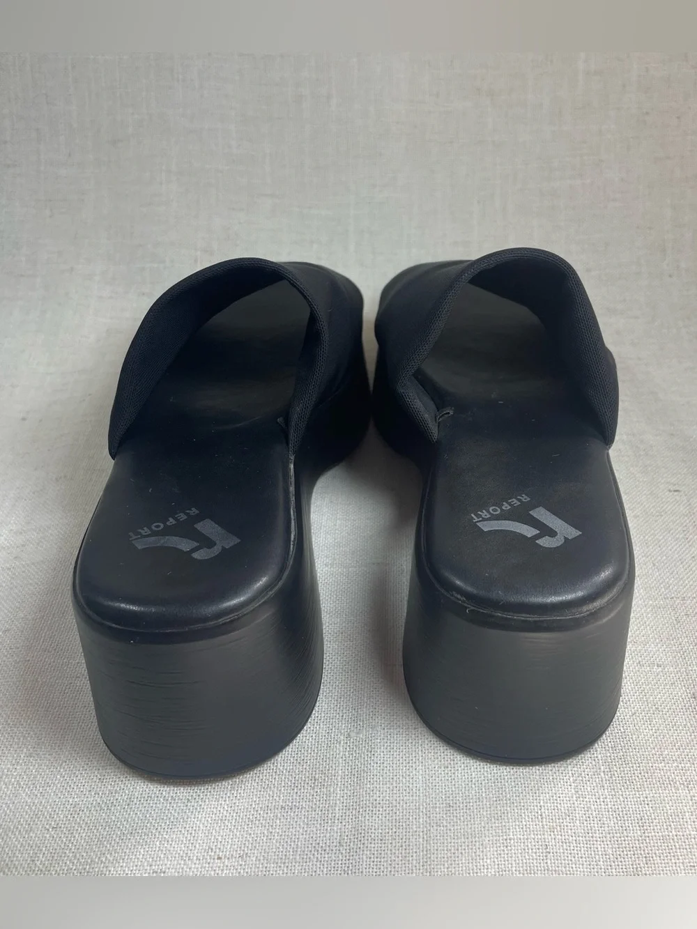 Report Black Platform Y2K Style Slides
